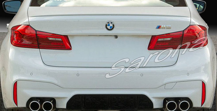 Custom BMW 5 Series  Sedan Trunk Wing (2017 - 2019) - $149.00 (Part #BM-132-TW)